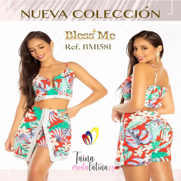 Conjunto Colombiano de Moda Short Bless Me Ref. BM1581